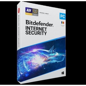 Licenta retail Bitdefender Internet Security - protectie completapentru Windows, valabila pentru 1 an, 1 dispozitiv, new