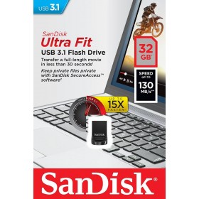 Memorie USB Flash Drive SanDisk Ultra Fit, 32GB, USB 3.1