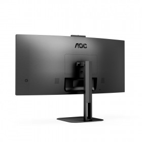 MONITOR AOC CU34V5CW/BK 34 inch, Panel Type: VA, Backlight: WLED, Resolution: 3440x1440, Aspect Ratio: 21:9,  Refresh Rate:100Hz