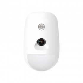 Detector PIR cu camera , wireless AXPRO Hikvision DS-PDPC12P-EG2-WE, frecventa de operare: 868MHz, CAM-X Wireless Technology, ra