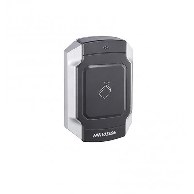 Cititor de card Mifare, DS-K1104M Reads Mifare 1 card, Supports RS485 and Wiegand(W26/W34) protocol Tamper-proof alarm, Dust-pro