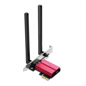 Mercusys adaptor Tri-Band, WI-FI, Bluetooth 5.2 PCI-E MA86XE, Standarde wireless: IEEE 802.11 a/ac/ax 5 GHz, IEEE 802.11 b/g/n/a