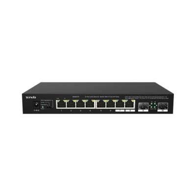Tenda 8-Port 2.5G Ethernet Switch, Standarde retea:  IEEE 802.3, IEEE 802.3u, IEEE 802.3ab, IEEE 802.3x, IEEE 802.3bz，IEEE 802.3