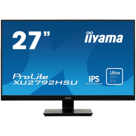 IIYAMA Monitor LED XU2792HSU-B6 27" IPS 1920 x 1080 @100Hz 16:9 250 cd/m² 1300:1 0.4ms HDMI DP USB x 4 3.2v Tilt