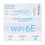 TP-link AXE5400 Wi-Fi6E Mesh Range Extender, Tri-Band, RE815XE, 1 Port Ethernet Gigabit, 2 Antene externe, Standarde Wireless: I