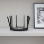 Mercusys MR90X Dual-Band WiFi 6 Router (AX6000), Standarde wireless: Wi-Fi 802.11ax/ac/a/b/g/n , Viteza wireless:  4804 Mbps (5 
