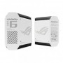 Router Wireless Asus GT6(W-2-PK)White, tri-band, WI-FI 6, Standard retea: WiFi 6 (802.11ax), IPv4, IPv6, Backwards compatible wi