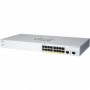 Switch  CISCO CBS220-16T-2G, 16 PORTURI 10/100/1000, 2 x SFP, Buffer: 4.1 Mb, Flash 64Mb, CPU memory: 256Mb, Dimensiuni: 440 x 2