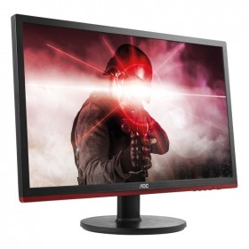 AOC Monitor LED G2460VQ6 Gaming (24.0'', 16:9, 1920x1080, TFT-LCD, 250 cd/m², 1000:1, 80M:1, 1 ms, 170/160°, VGA, DP, HDMI, Spea