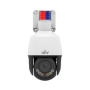 Camera IP mini-PTZ seria LightHunter 5 MP, zoom optic 4X, Audio, Alarma, SDcard, IR 50M - UNV IPC675LFW-AX4DUPKC-VG