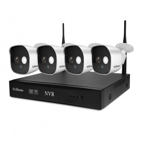 Sistem Supraveghere Wireless 4 Camere 2MP SriHome NVS002