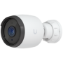 Ubiquiti UVC-G6-Bullet-W All-weather 4K PoE camera with a 1/1.8" 8MP image sensor, Multi-TOPs AI Engine, and long-range IR night