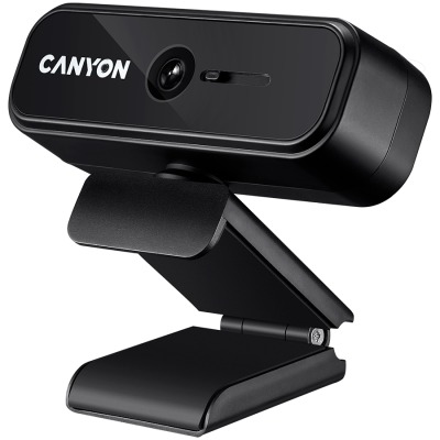 CANYON C2 720P HD 1.0Mega fixed focus webcam with USB2.0. connector, 360° rotary view scope, 1.0Mega pixels, built in MIC, Resol