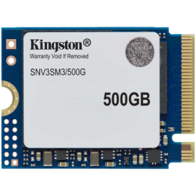 Kingston 500GB NV3 SSD M.2 2230 PCIe 4.0 NVMe, Read: 5,000/ Write: 3,000MB/s