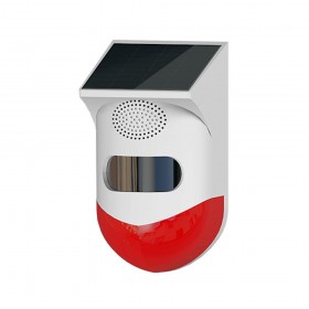 Sirena solara wireless cu functie de detectie la miscare PGST PW-E