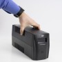 UPS PNI SafePC E650VA, putere 390W, 1.8A, iesire 2 x 230V, ecran LCD acumulator 7.2A inclus, Capacitate: 12V/7Ah, Timp backup: 8