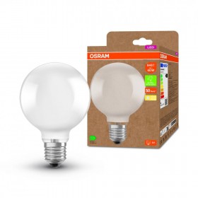 Bec LED Osram Globe A95, Ultra Efficient Light, E27, 4W (60W), 840 lm, lumina calda (3000K)