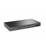 Switch TP-Link TL-SG3428X-UPS, Jetstream, managed L2+, 24× 10/100/1000 Mbps RJ45, 4× 10G SFP, 1× RJ45 Console Port, 1× Micro-USB