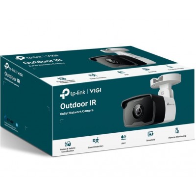 "TP-LINK VIGI 4MP Outdoor Bullet Network Camera,VIGI C340i(4mm), 1/3""Progressive Scan CMOS, obiectiv: 4mm, F2.2,  unghi vizuali