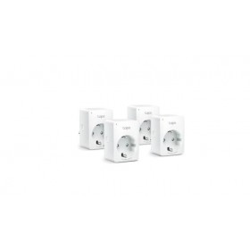 TP-Link MINI SMART WI-FI SOCKET TAPO P100 (4-PACK), Protocol: IEEE 802.11b/g/n, Bluetooth 4.2 (for onboarding only), 2.4 GHz, An